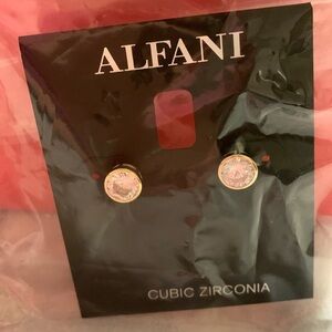 Alfani cubic zirconia earrings free with $100 purchase